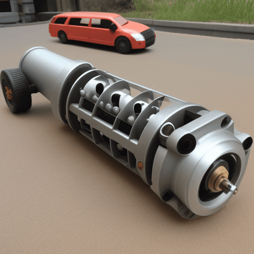 AI generated: Create vehicle with CO2 free motor