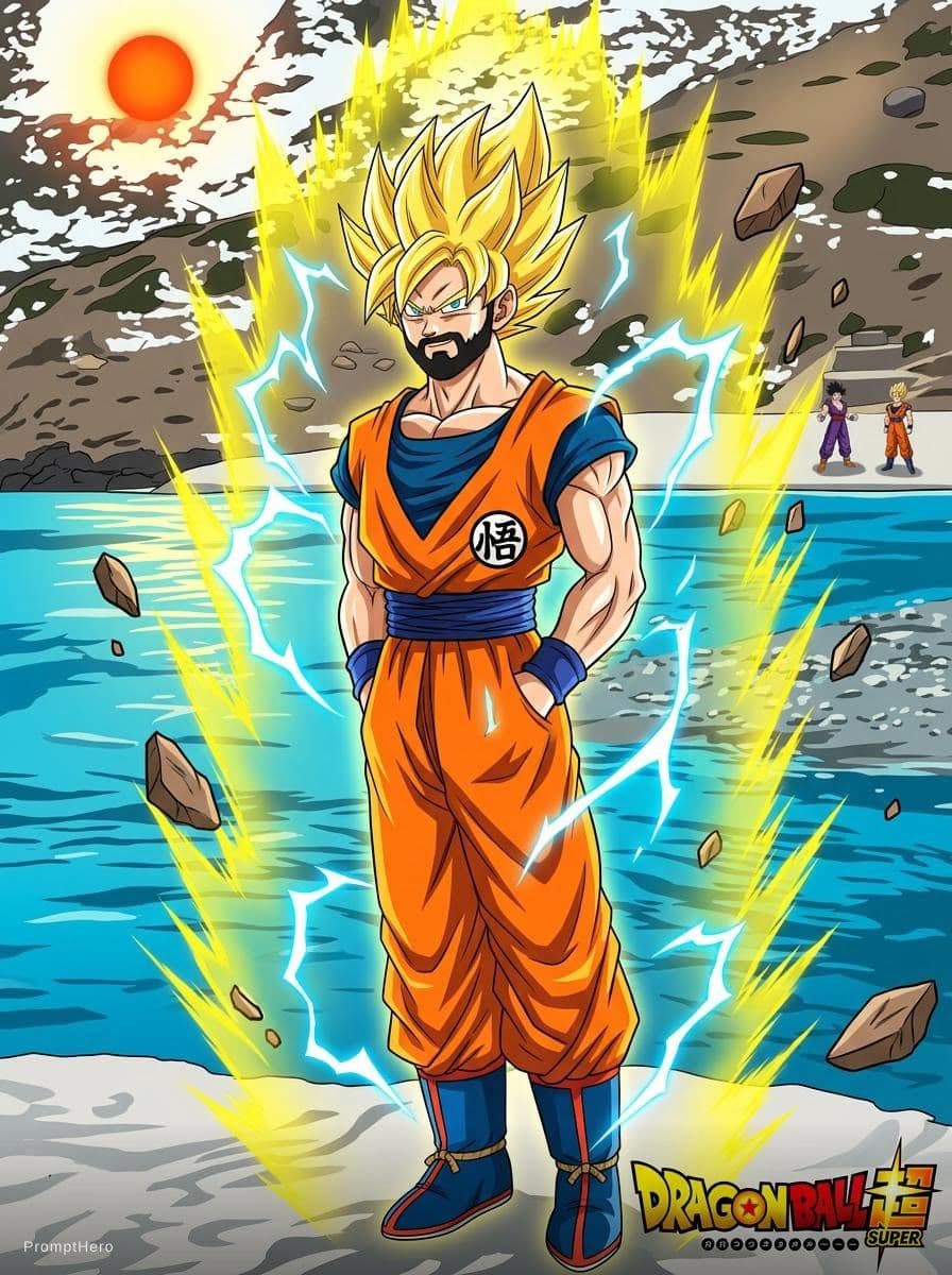 AI generated: @Son_goku wallpaper 