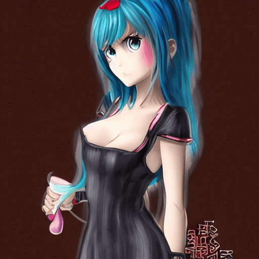 Stable Diffusion prompt: Anime female
