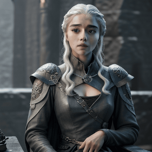 AI generated: Representação das Principais Inteligências Artificiais como Casas da Série Game Of Thrones
