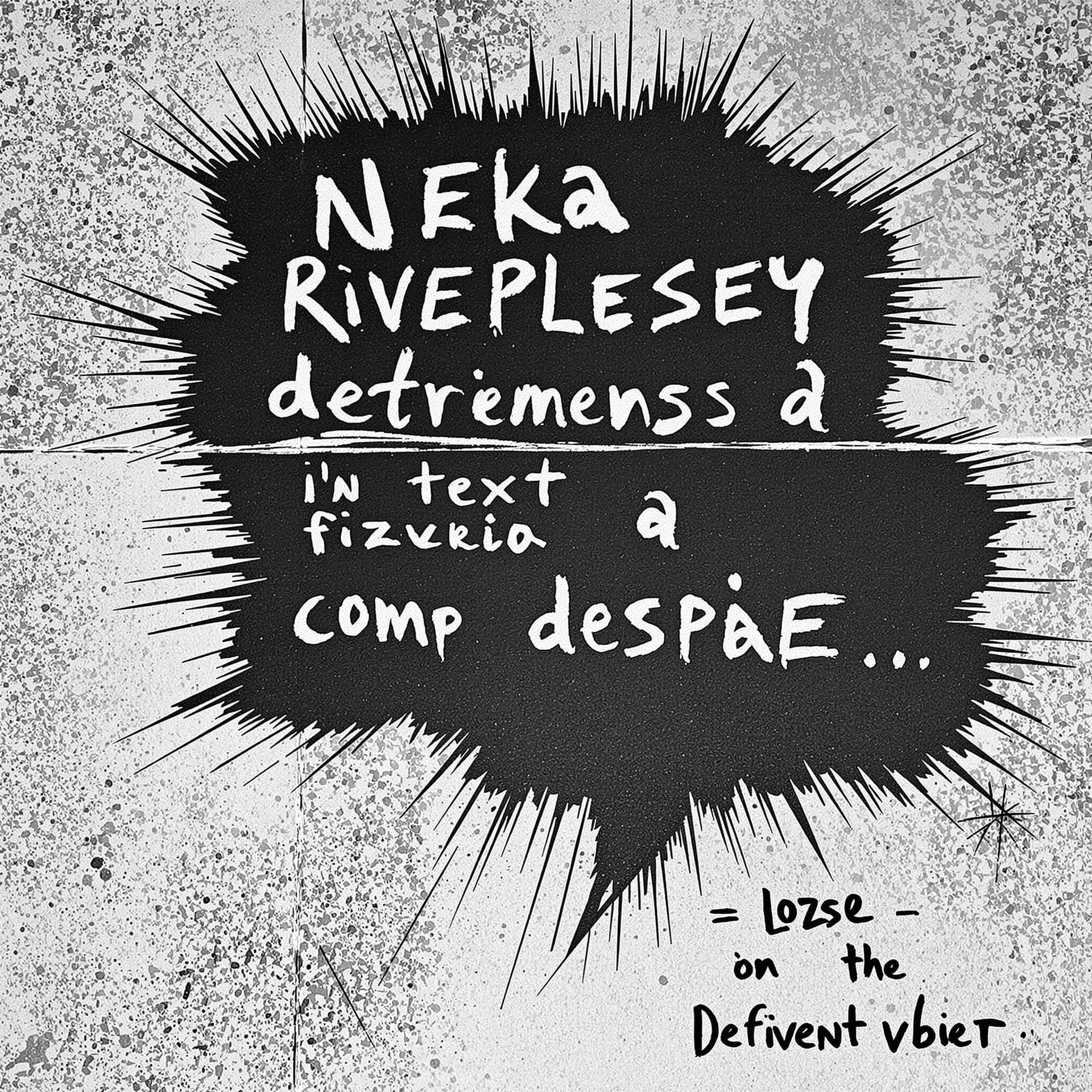 AI generated: Cria uma imagem de um detetive com o texto a dizer a comprimentar os detetives