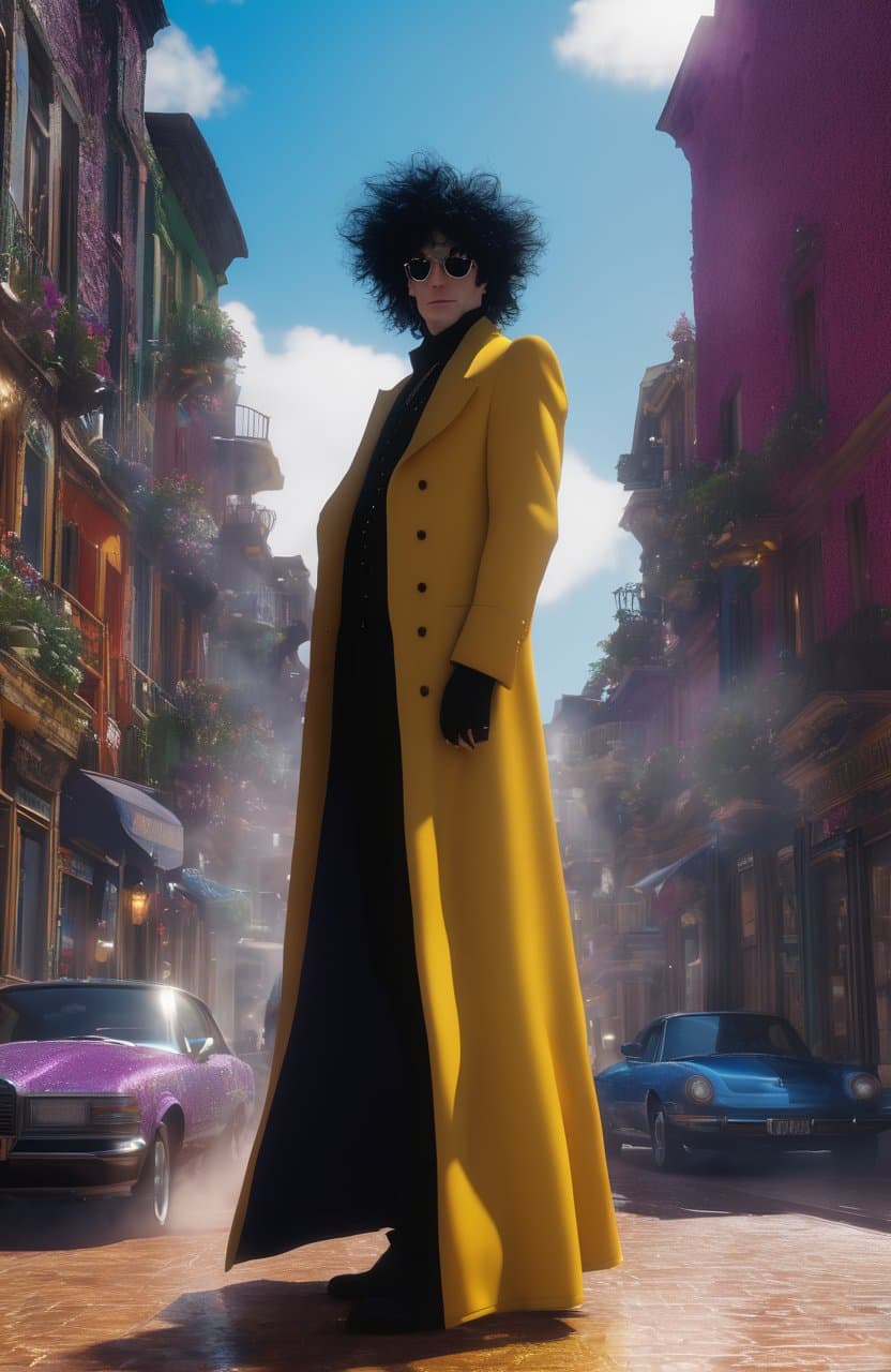 AI generated: sandman, dream, Morpheus, neil gaiman's the sandman, the dreaming, j h williams, hyper realistic, 4k...