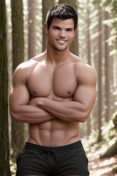 Taylor Lautner LoRA - Image 1