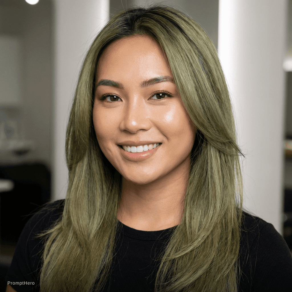 AI generated: Natural alien glow up, I wanna have snatched but natural brows and not look so ugly like idk but in ...