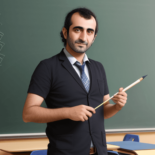 AI generated: Teacher Murat suffers for artistic work
