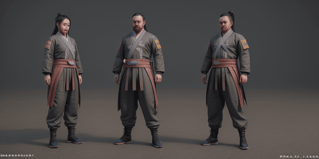 AI generated: donghua characters, with a lot of detail, high quality image, hyper realism, extreme detail, long sh...