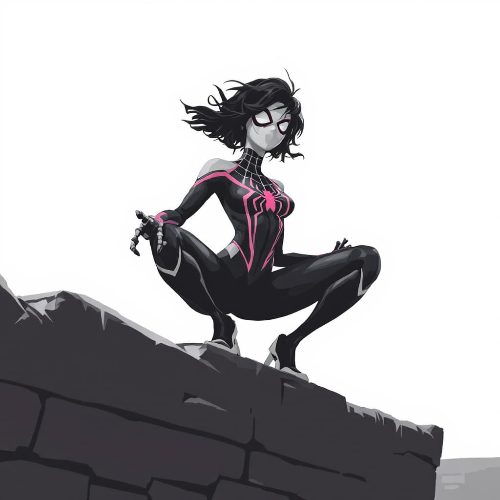 AI generated: spider woman
nøgen
