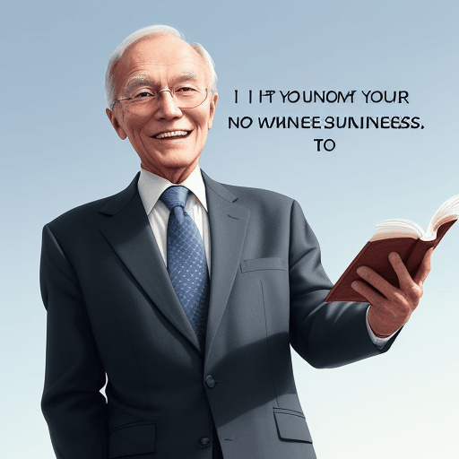 AI generated: Today, I asked my mentor — a very successful business man in his 70’s — what his top 3 tips are for ...