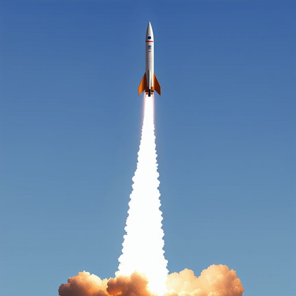AI generated: missile