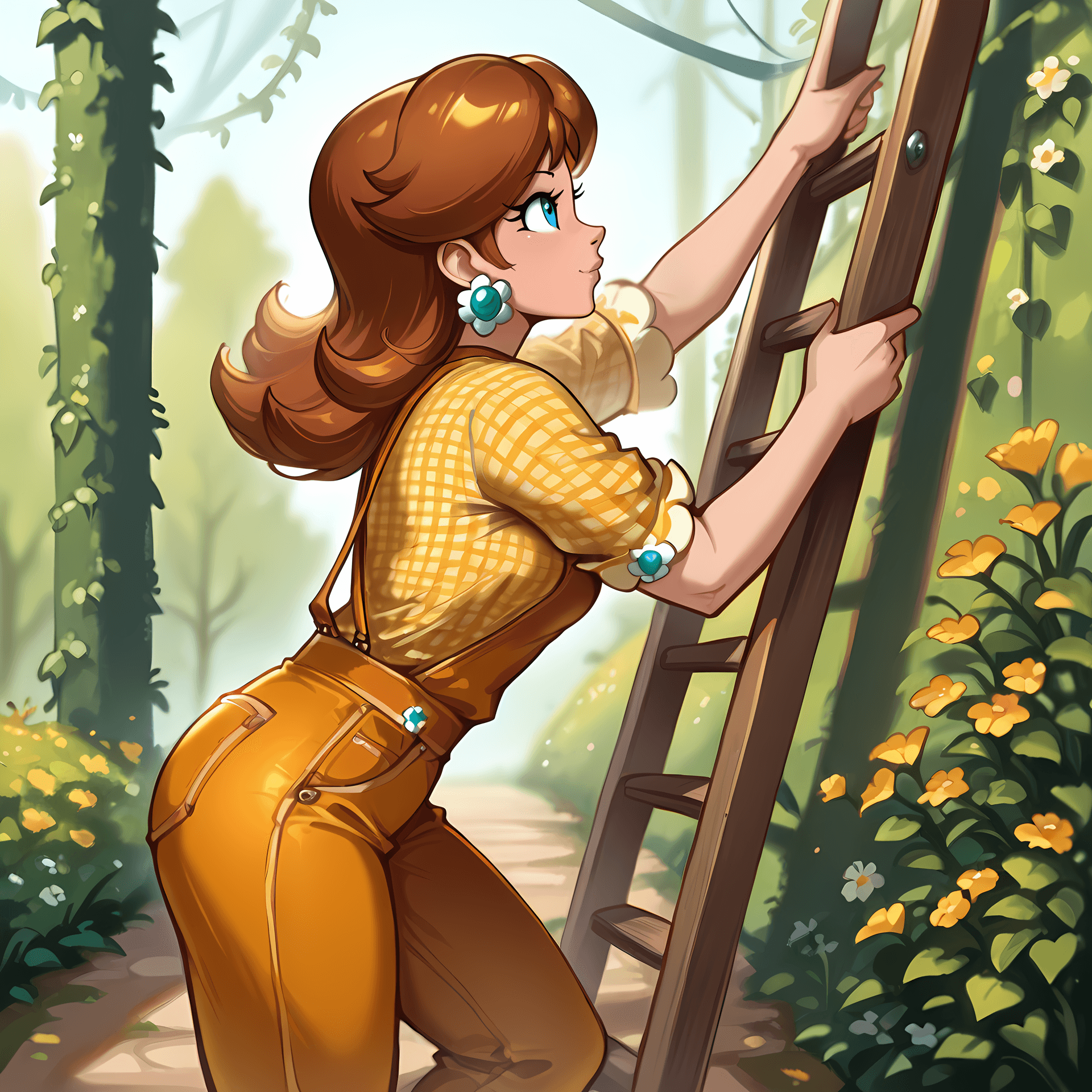 Climbing Ladder