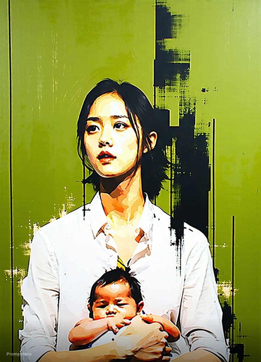 AI generated: just wanted to love you and nothing more, heartbreaking composition, digital painting, expressionism...