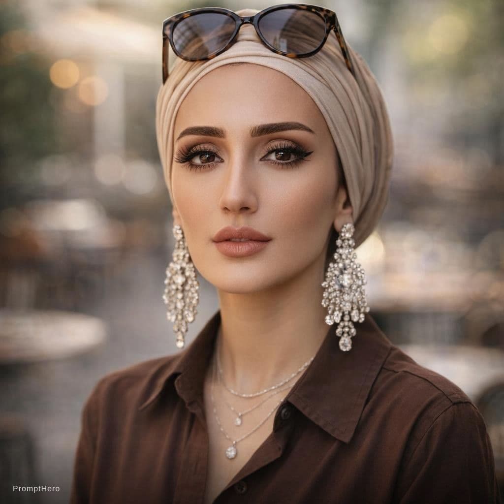 AI generated: {
  "image_analysis": {
    "subject": {
      "description": "Young woman",
      "expression": "Ne...