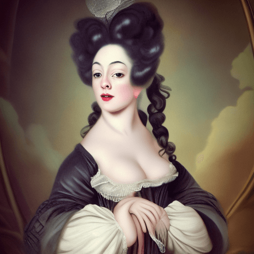 AI generated: nsfw, pretty girl sexy 18th century costume, full body, mask