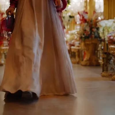 AI generated video: Moving down the aisle. 10 seconds long
