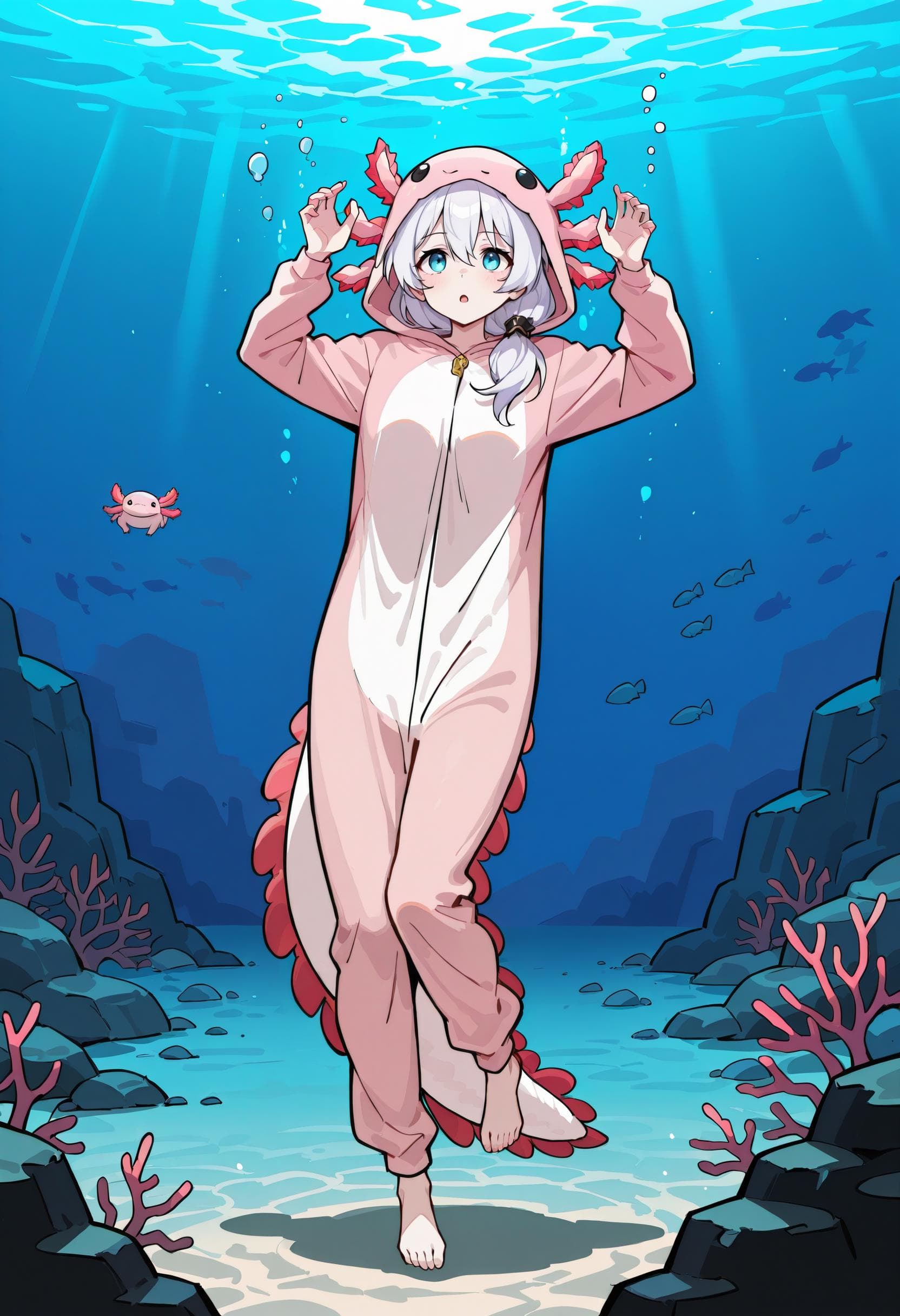 Axolotl Onesie