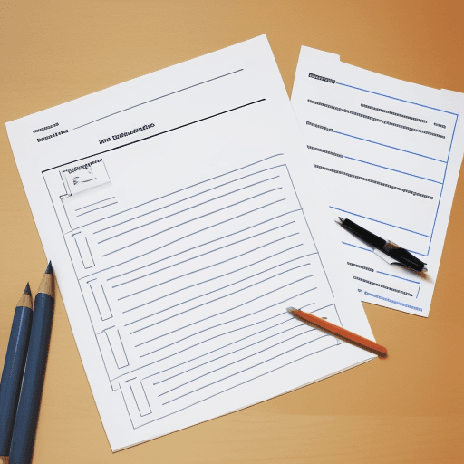 AI generated: Generate an image for a blog on problems caused by paper work
