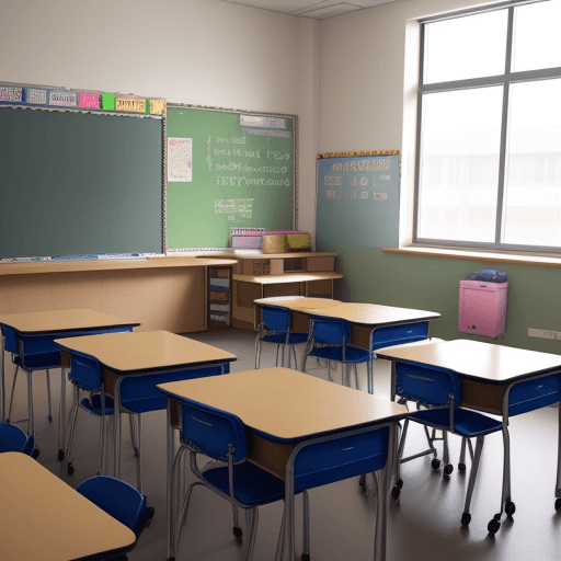 AI generated:  in school classroom friendly