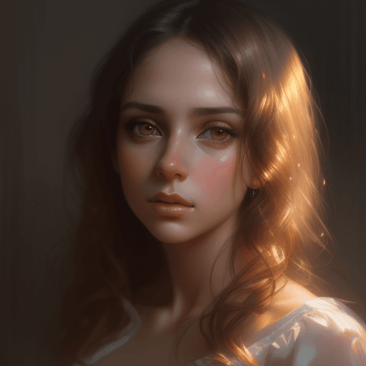 AI generated: photography, danielle ruiz, in the style of nick alm, portraits with soft lighting, tanya shatseva, ...