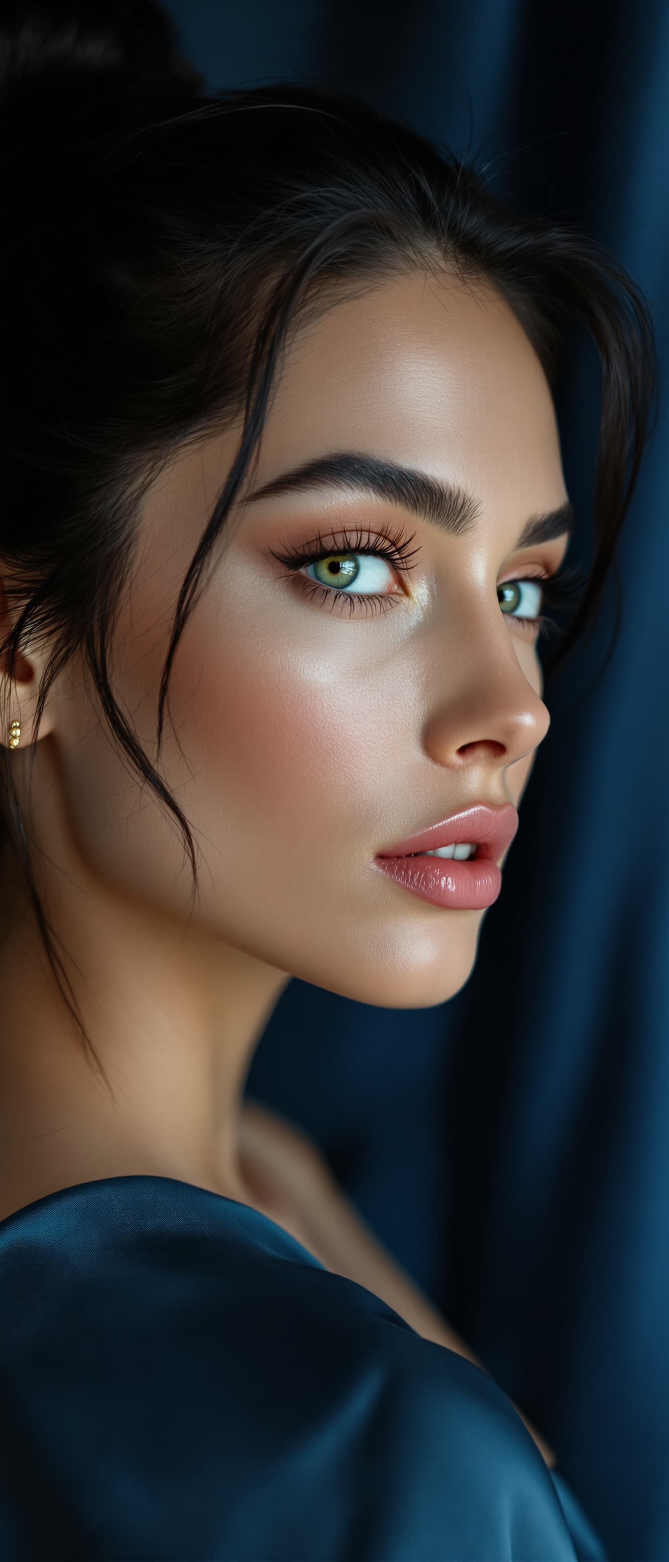 AI generated: "A cinematic style fine art photograph, with gentle, soft light and soft pastel colours, features a ...