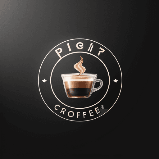 AI generated: logo for a Coffee Brand named PK, octane render, trending on artstation, cinematic, hyper realism, h...