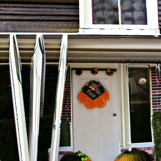 AI generated: Halloween decorations