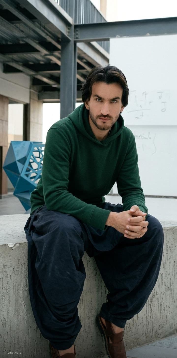 AI generated: fashion editorial photograph, man, shot on a Canon EOS 5D Mark IV --chaos 75 --ar 1:2 --profile rsy6...