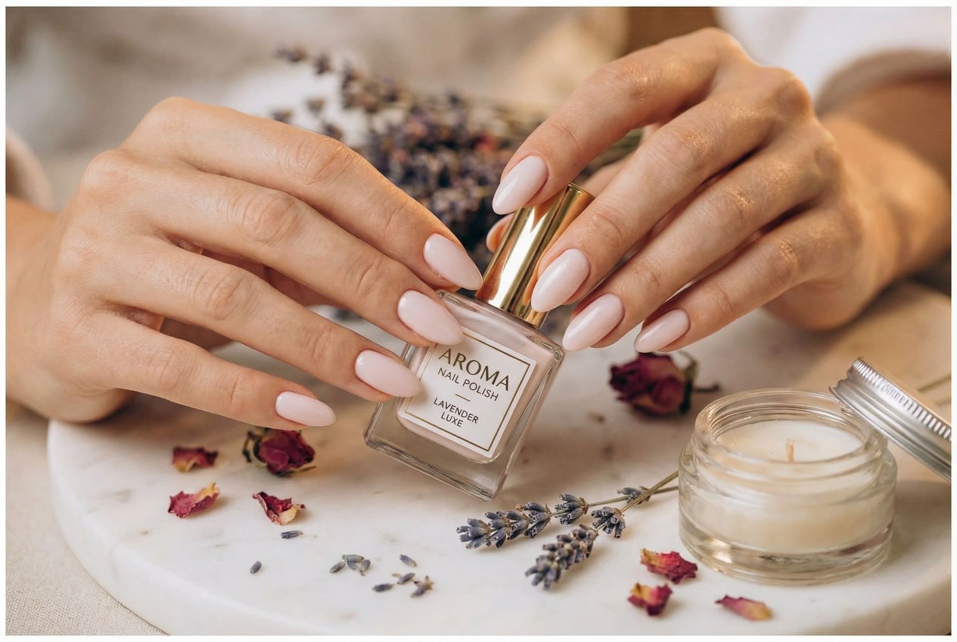 AI generated: ✨Elevate your style with our irresistible Aroma Nail Polish✨ 