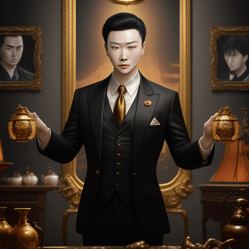 AI generated:  The Golden Eyes tells the story of a man named Zhang Rui (Lay Zhang) who has an antique auction bus...