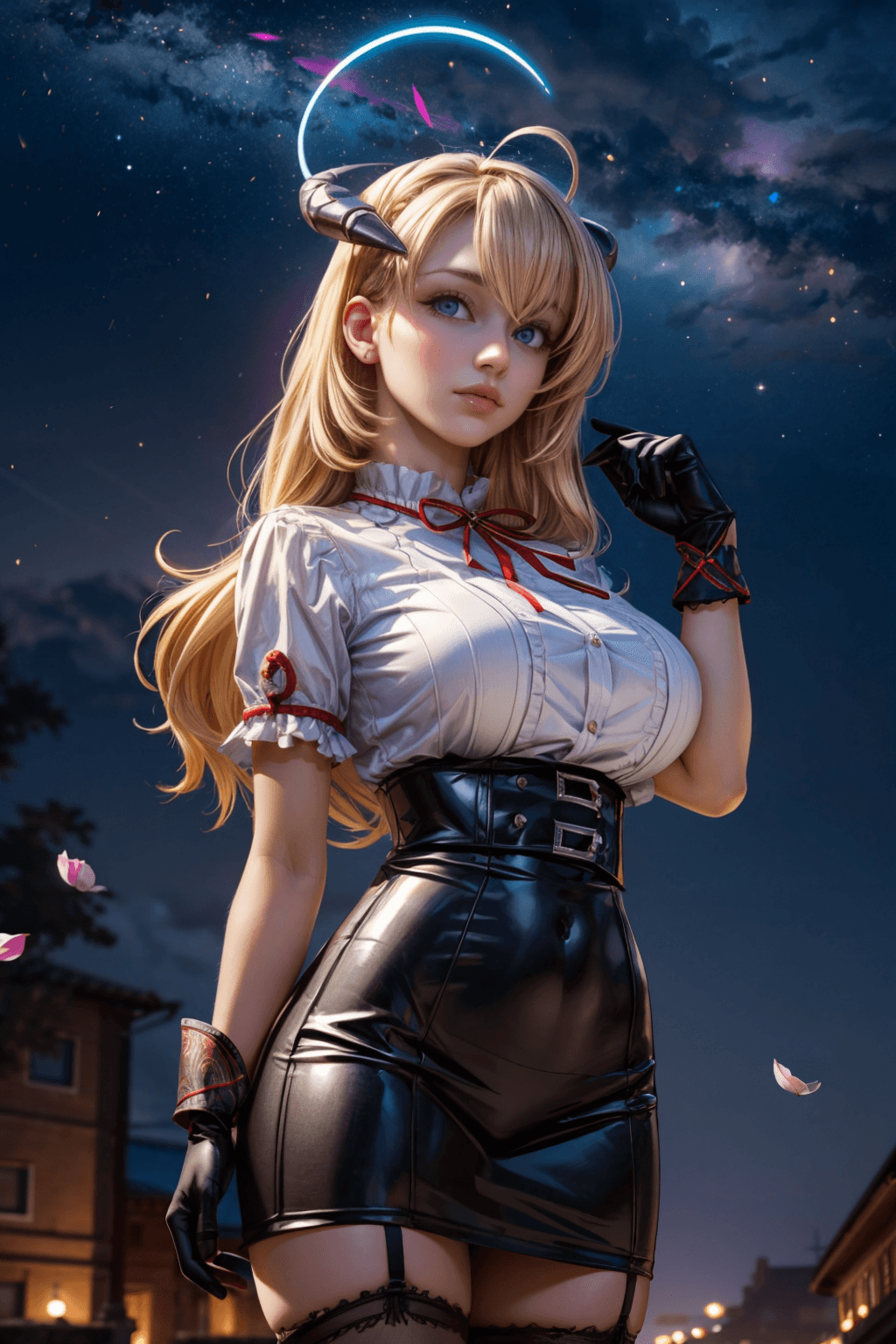 Wanibuchi Akari | 鰐渕アカリ (Blue Archive) [Illustrious]