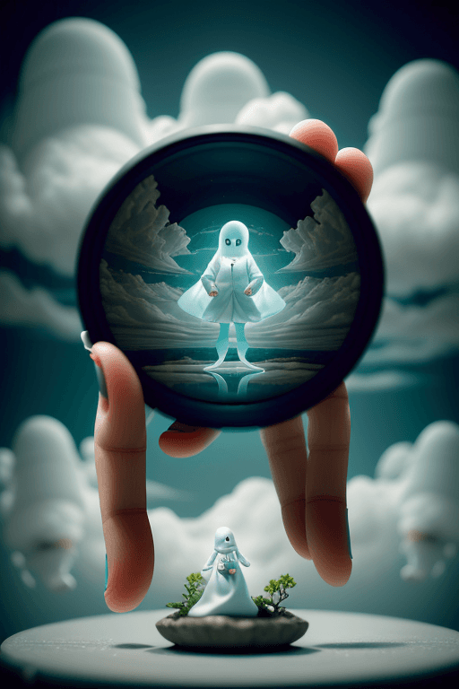 AI generated: photography surreal style taken with Sony A7 III camera, focal length 90 mm, ISO 100, exposure time ...