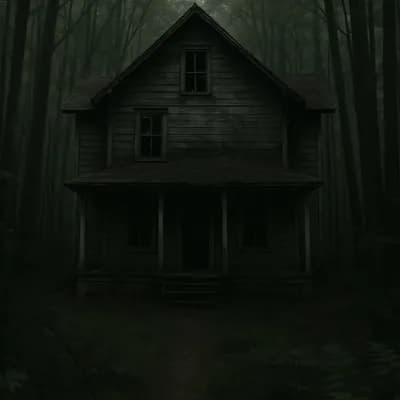 AI generated video: run-down home in need of repair - make it realistic with shots of the whole house and then close up ...