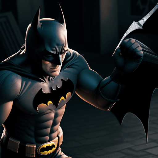 AI generated: Olympic god's fight with batman, 4 k,ultra HD 