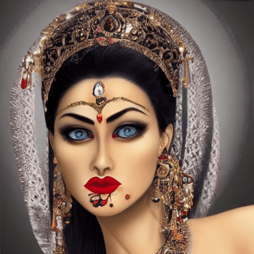 AI generated: (masterpiece), best quality, expressive eyes, (perfect face:1.5) ultra hyper realistic oily dark ski...
