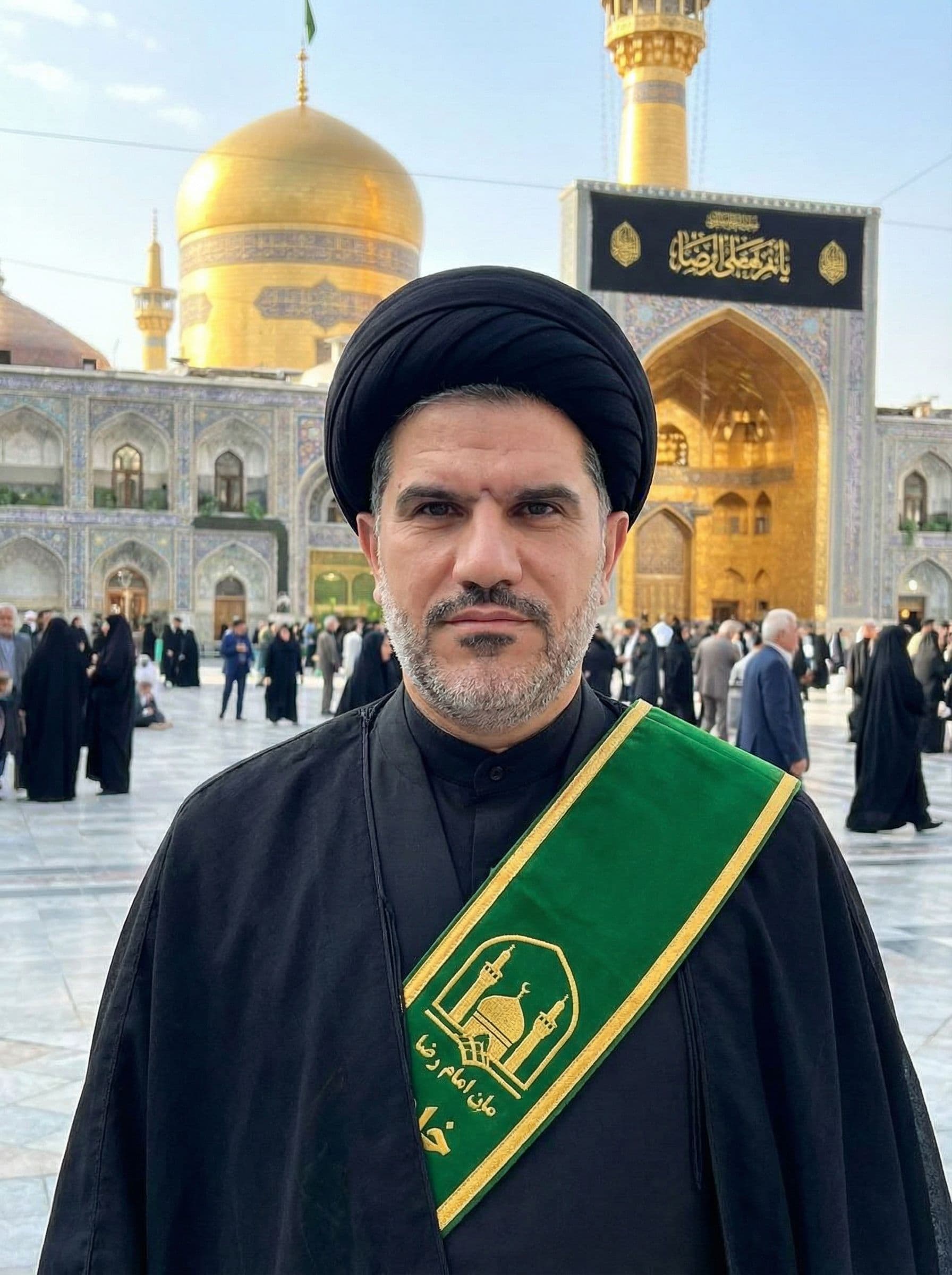 AI generated: در کسوت خادم حرم امام رضا ع