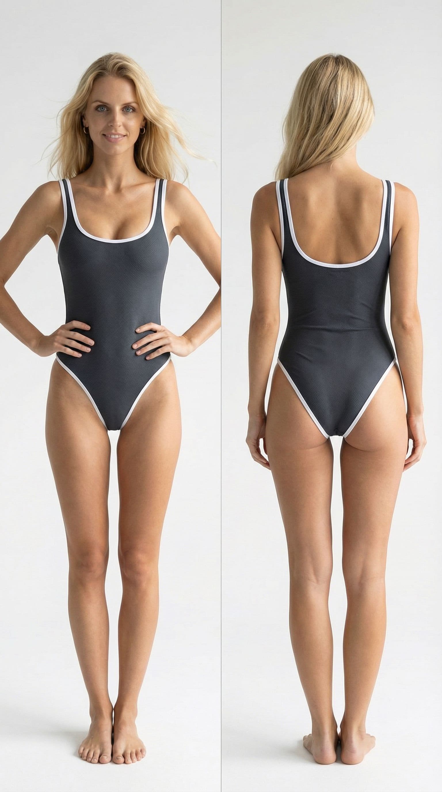 AI generated: [--- Разделение изображения ---]
split image into two halves:
left half — frontal view of the model ...