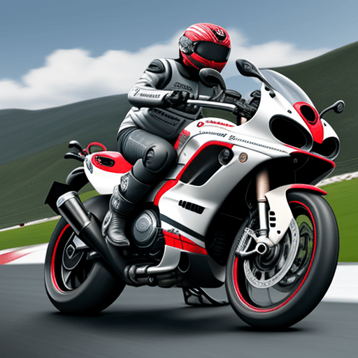 AI generated: Porschemotorrad

