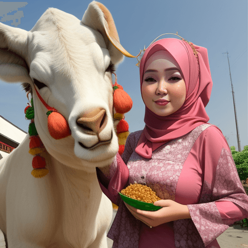 AI generated: Indonesian Eid al-Adha