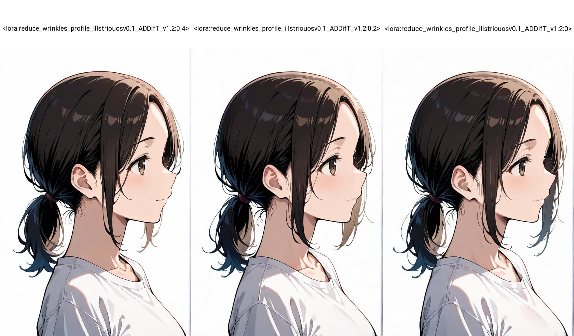 [for illustrious & noob] Reduce Wrinkles(Lines above eyes)