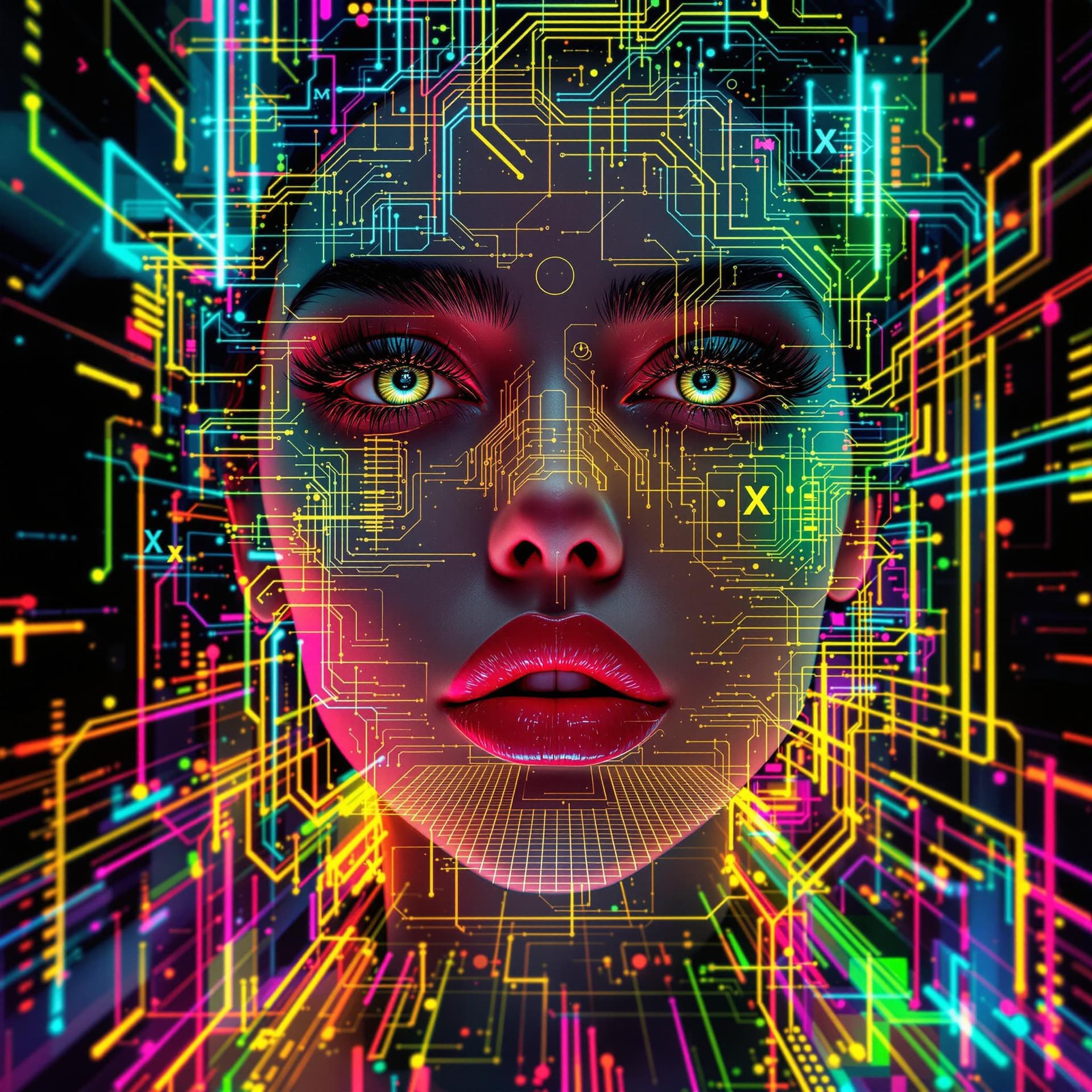 AI generated: (masterpiece, digital art:1.3), a highly detailed and intricate double exposure artwork, inspired by...