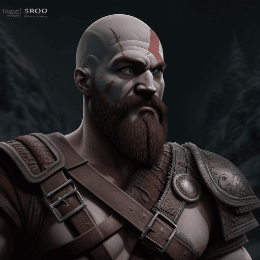 AI generated: Kratos from Russia, 4k , ultra HD 