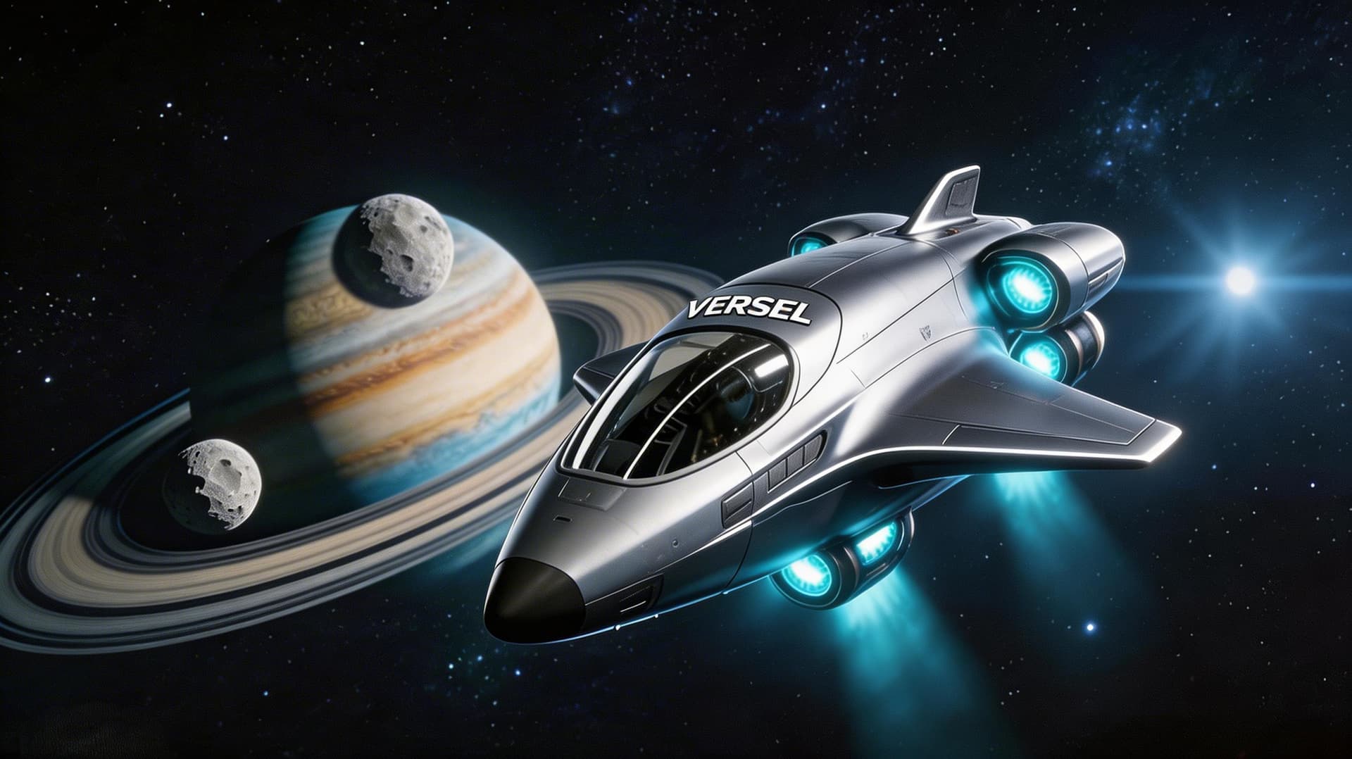 AI generated: Use Reference Images to imagine, in detail, an alien spaceship. Combine and alter specs to create a ...
