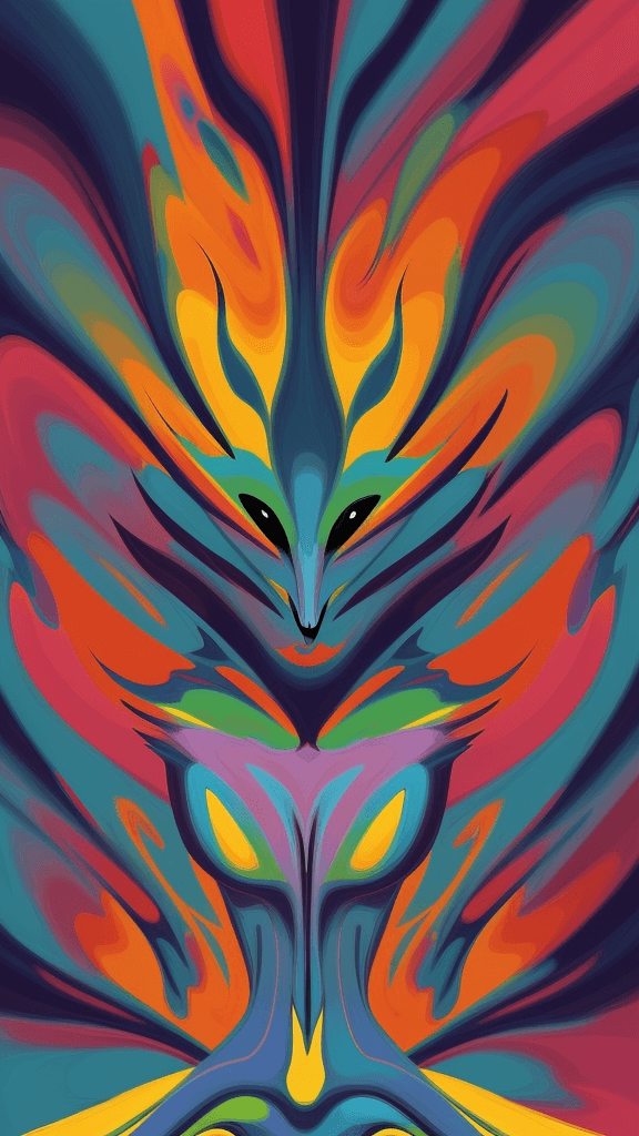 AI generated: flawless abstract impressionistic fauvist ist 2d art style creature art in an abstract style abstrac...