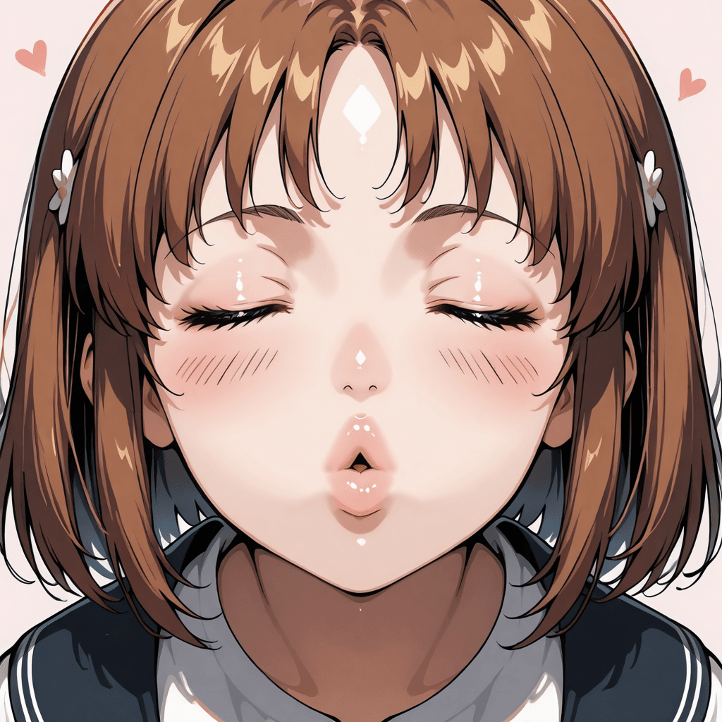 キス顔/kiss face