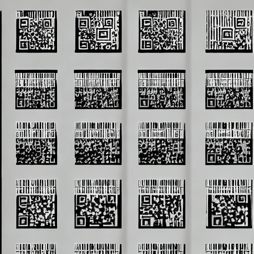 AI generated: Create a HD resolution rectangular dieline with 4 columns and on the 4th column, designate areas for...
