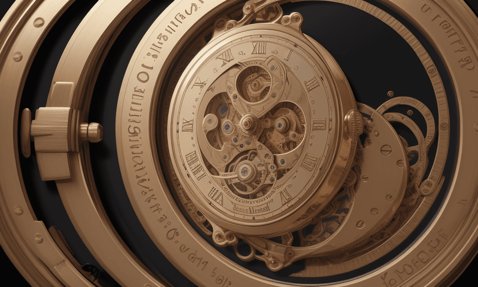 AI generated: The background is the traditional circular watch with Hour's hand and English numbers. 
This watch s...