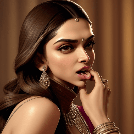 AI generated: Deepika Padukone sucking 