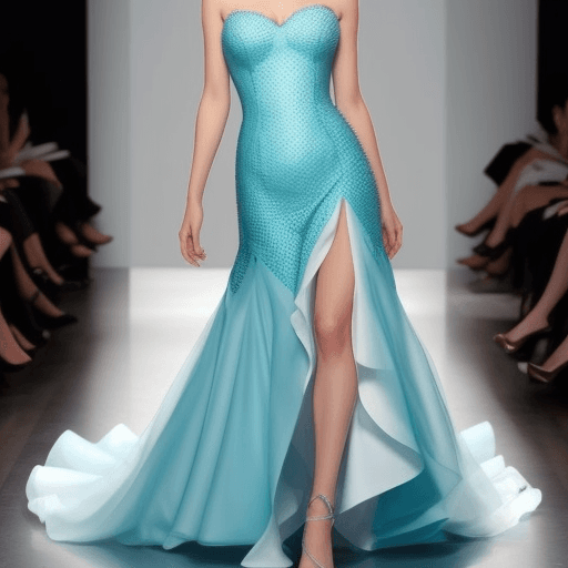 AI generated: Dress ideas from fish