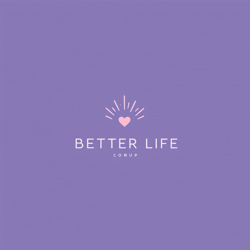 AI generated: create a logo to cosmetics brand. the slogan is the better life
