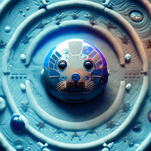 AI generated: space, binary, stars, smoke, iridescent, intricate detail, in the shape of a seal animal, octane ren...