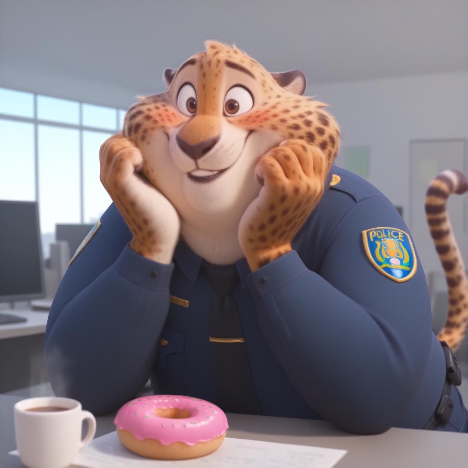 Benjamin Clawhauser (Zootopia) - Image 2